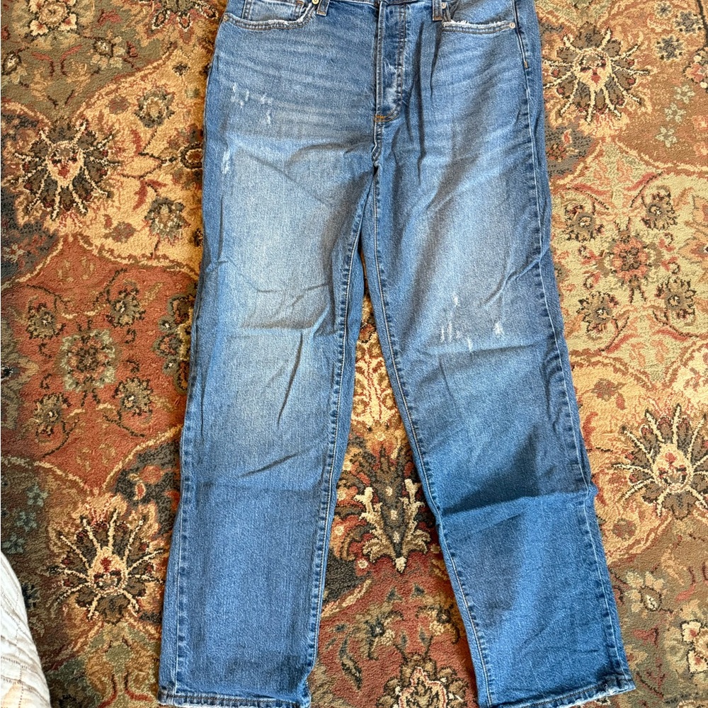 Universal Thread Light Blue Straight Jeans